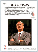 1990 Hoops Rick Adelman