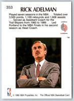 1990 Hoops Rick Adelman #353