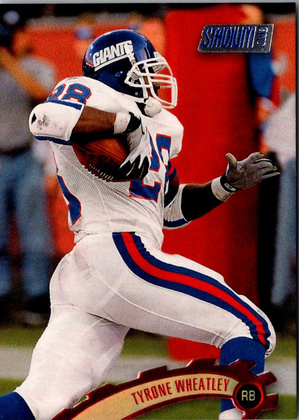 1997 Stadium Club Tyrone Wheatley #315