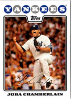 2008 Topps Joba Chamberlain #596