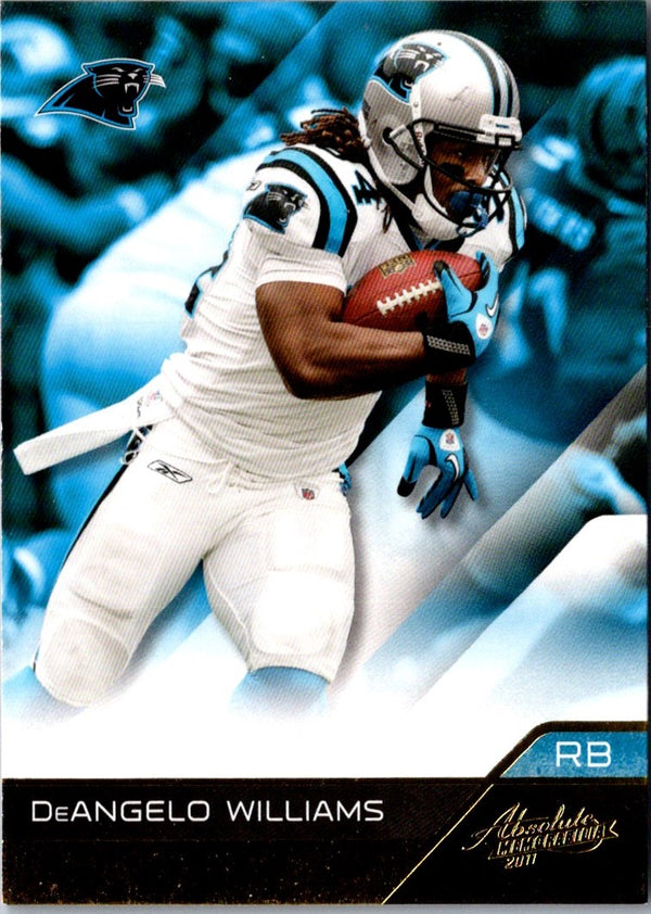 2011 Panini Absolute Memorabilia DeAngelo Williams #15