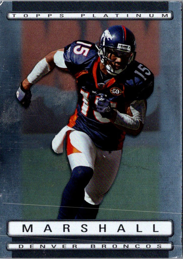 2009 Topps Platinum Brandon Marshall #54