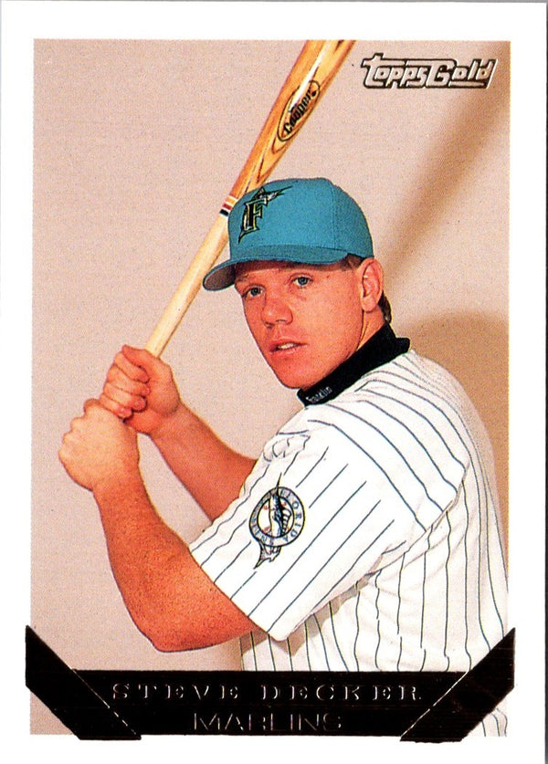 1993 Topps Gold Steve Decker #544