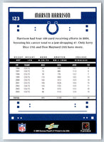 2005 Score Marvin Harrison #123