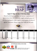 2007 Upper Deck Todd Heap #16