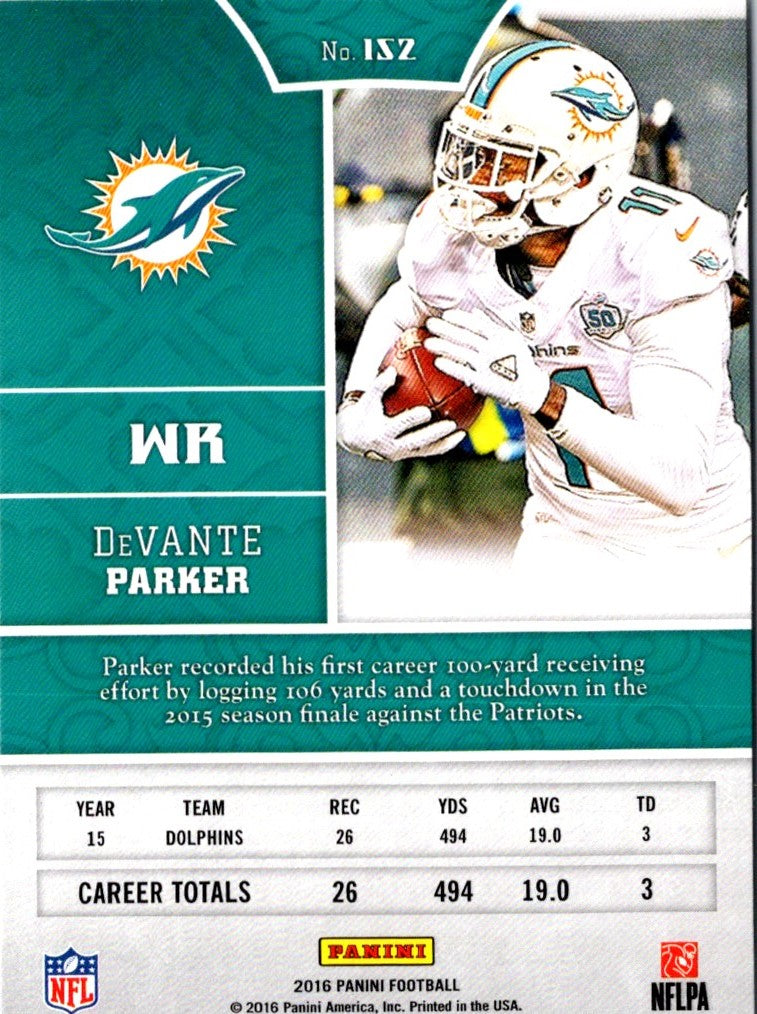 2016 Panini DeVante Parker