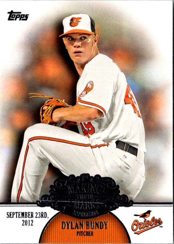 2013 Topps Making Their Mark Dylan Bundy #MM-20