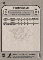 2011 O-Pee-Chee Colin Wilson #191