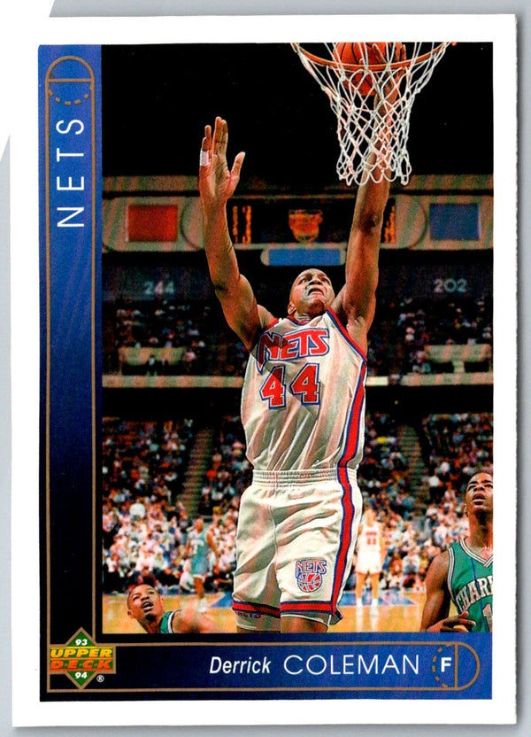 1993 Upper Deck Derrick Coleman #83