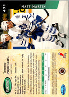 1993 Parkhurst Matt Martin #471 Rookie