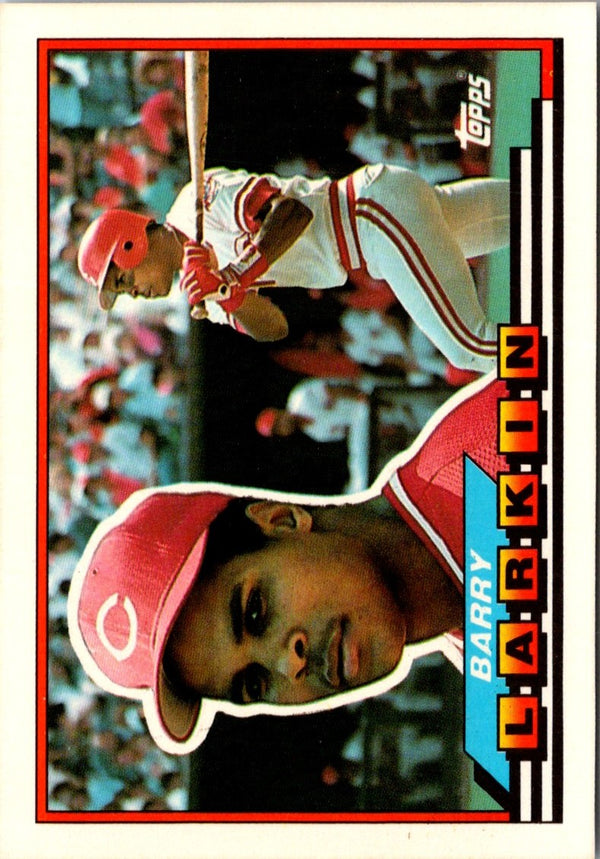 1989 Topps Big Barry Larkin #199