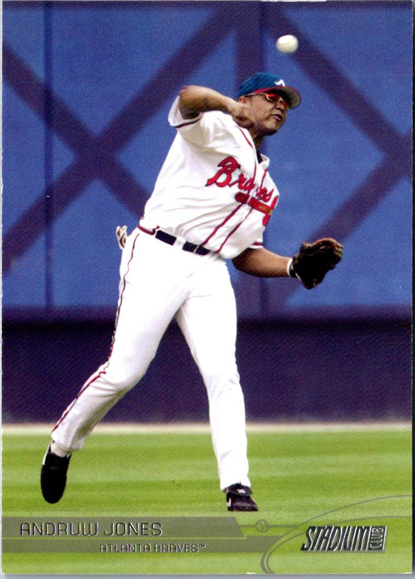 2003 Stadium Club Andruw Jones #76