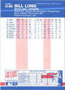 1987 Fleer Update Glossy Bill Long