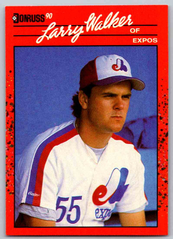 1990 Donruss Larry Walker 1 #578