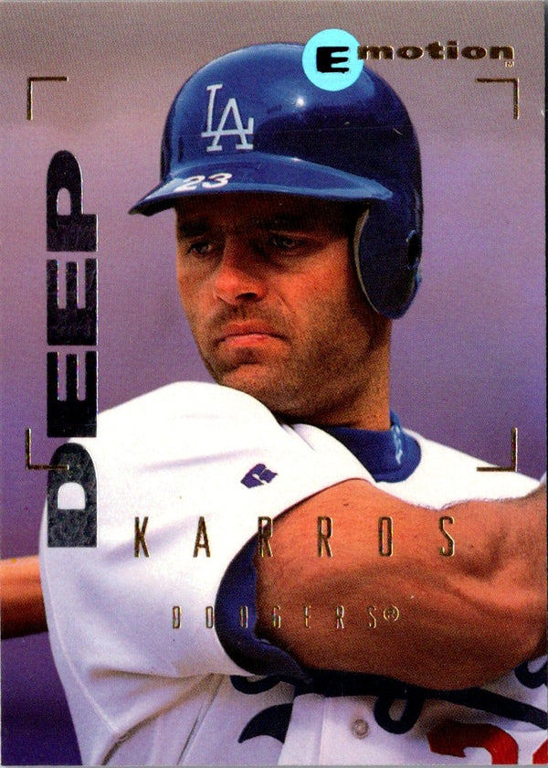 1995 SkyBox E-Motion Eric Karros #141