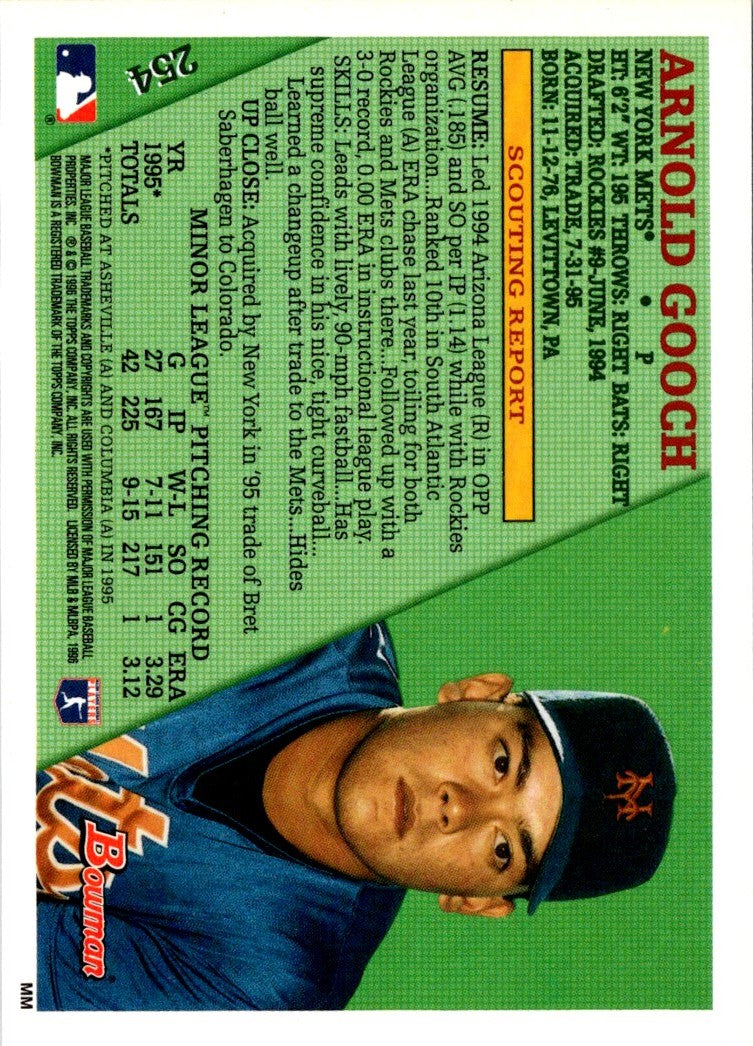 1996 Bowman Arnold Gooch