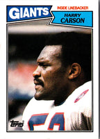 1987 Topps Harry Carson #25