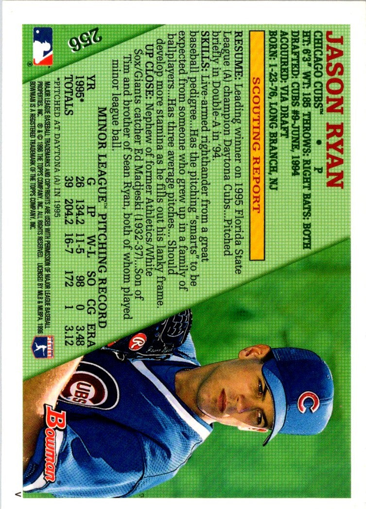 1996 Bowman Jason Ryan