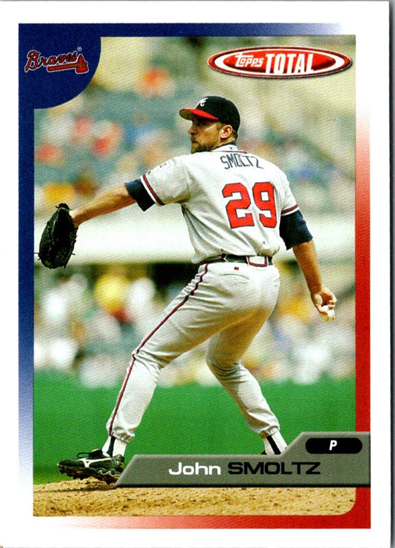2005 Topps Total Team Checklists John Smoltz #TTC2