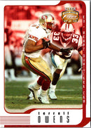 2002 Fleer Focus Jersey Edition Terrell Owens