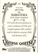 2016 Topps Gypsy Queen CC Sabathia