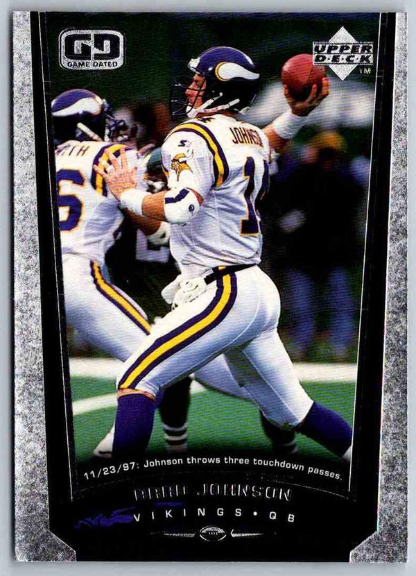 1998 Upper Deck Brad Johnson #147