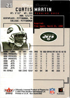 2002 Fleer Box Score Curtis Martin #25