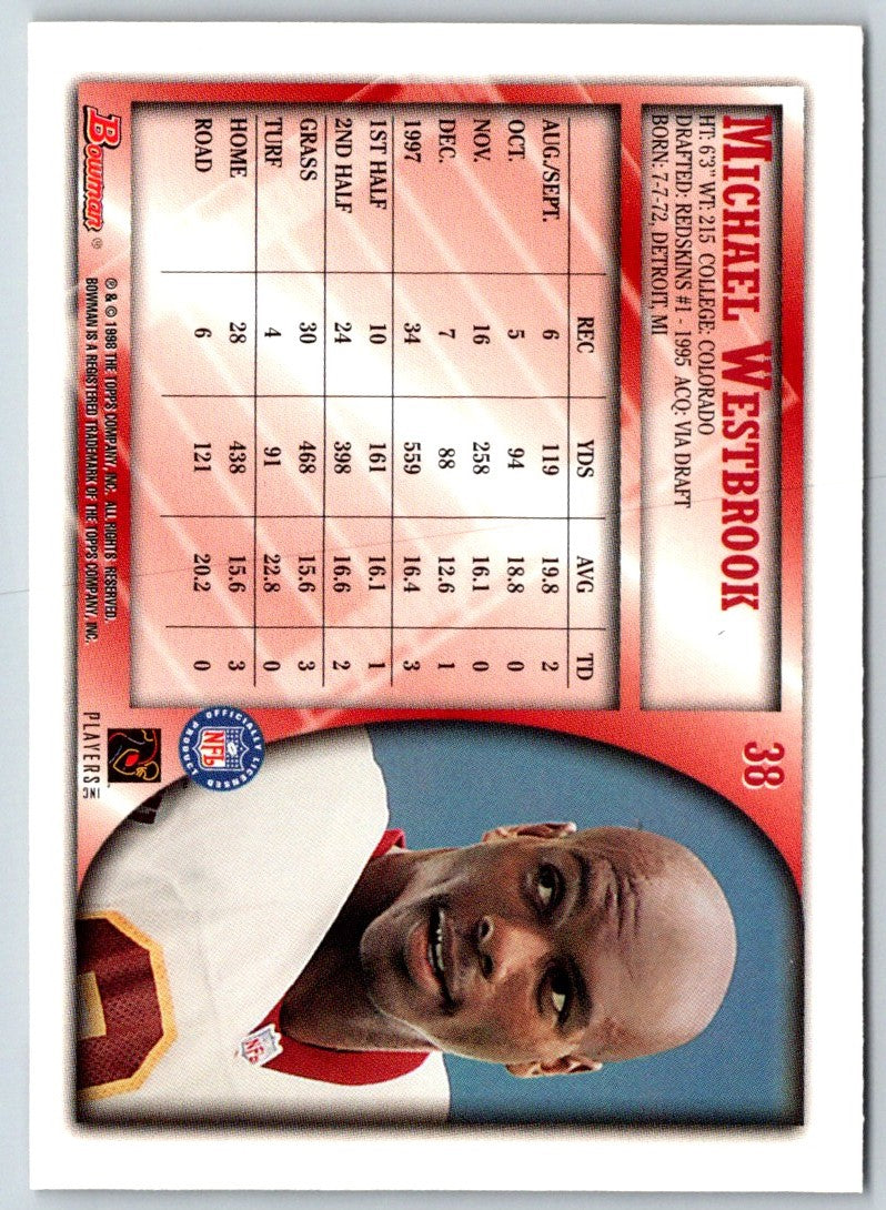 1998 Bowman Michael Westbrook