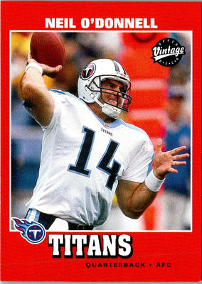 2001 Upper Deck Vintage Neil O'donnell #171