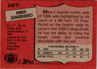 1987 Topps Mike Sherrard #267 Rookie NM+