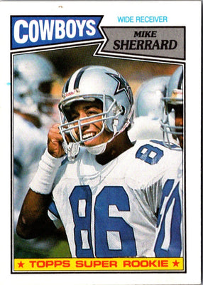1987 Topps Mike Sherrard #267 Rookie NM+