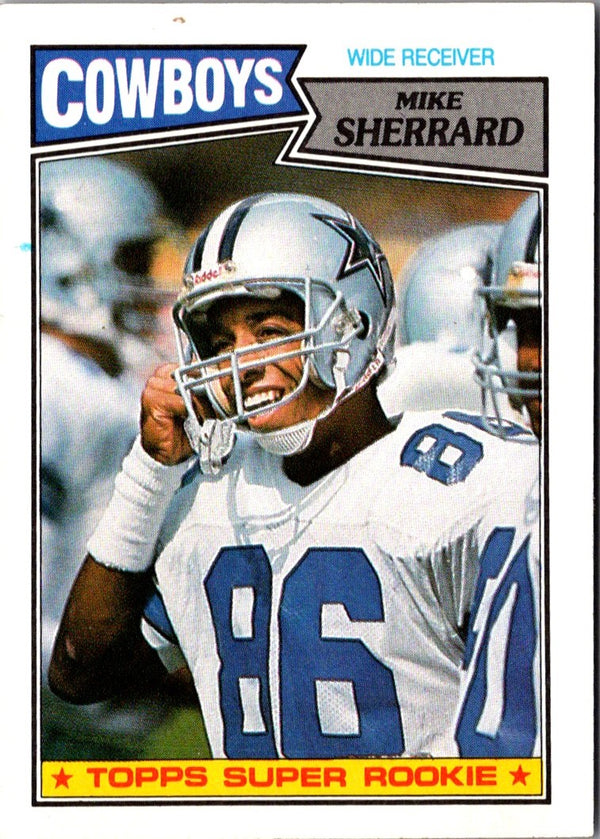 1987 Topps Mike Sherrard #267 Rookie NM+