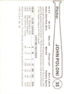 1977 Cramer/Crush Tucson Toros John Poloni