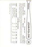 1977 Cramer/Crush Tucson Toros John Poloni #34