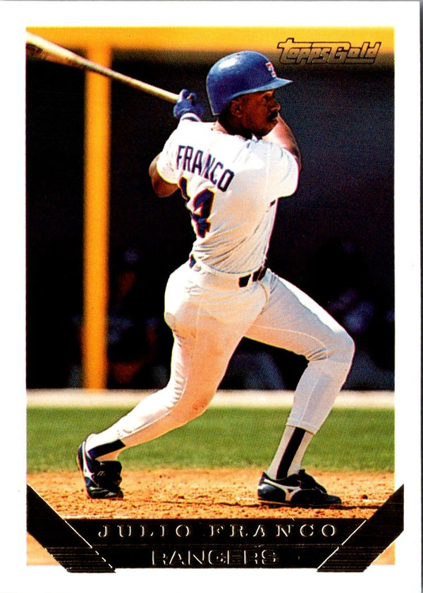 1993 Topps Gold Julio Franco #670