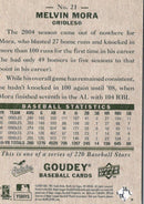 2009 Upper Deck Goudey Melvin Mora