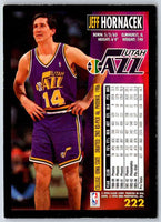 1992 Fleer Jeff Hornacek #222
