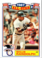 1988 Topps Glossy All-Stars Willie Randolph #3