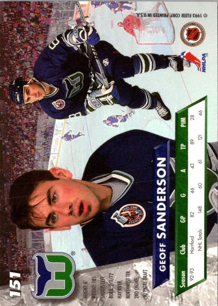 1993 Ultra Geoff Sanderson