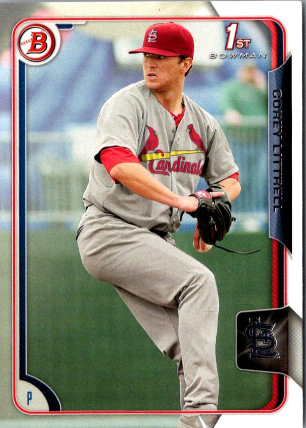 2015 Bowman Prospects Corey Littrell #BP53