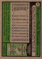 1979 Topps Doyle Alexander #442