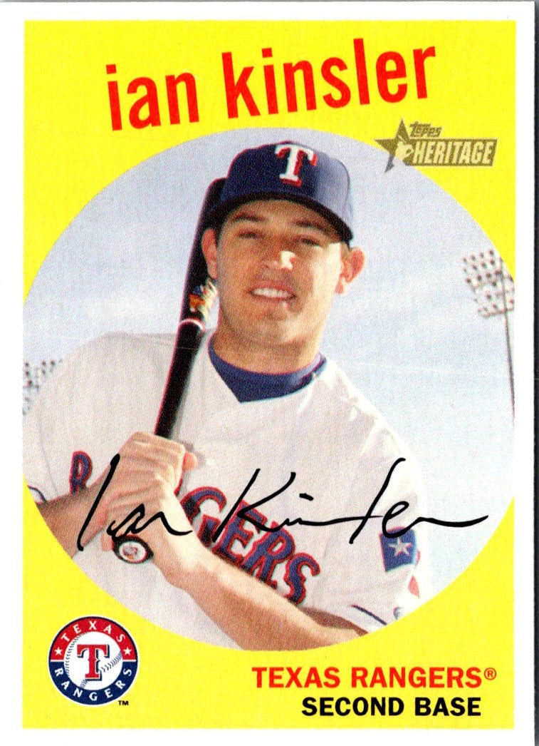 2008 Topps Heritage Ian Kinsler