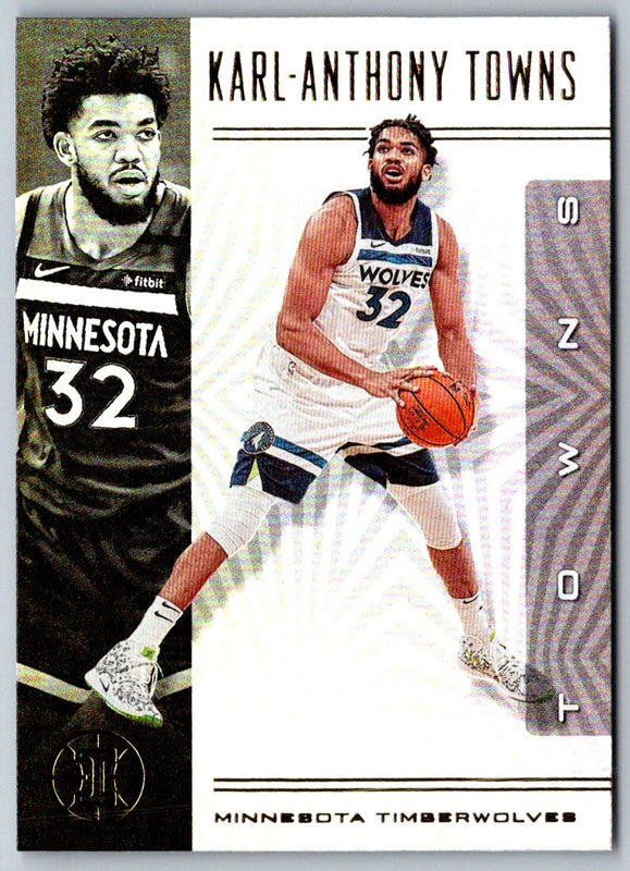2019 Panini Absolute Memorabilia Karl-Anthony Towns #22