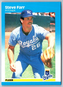 1987 Fleer Steve Farr