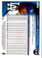 2010 Topps Update Garret Anderson #US-206