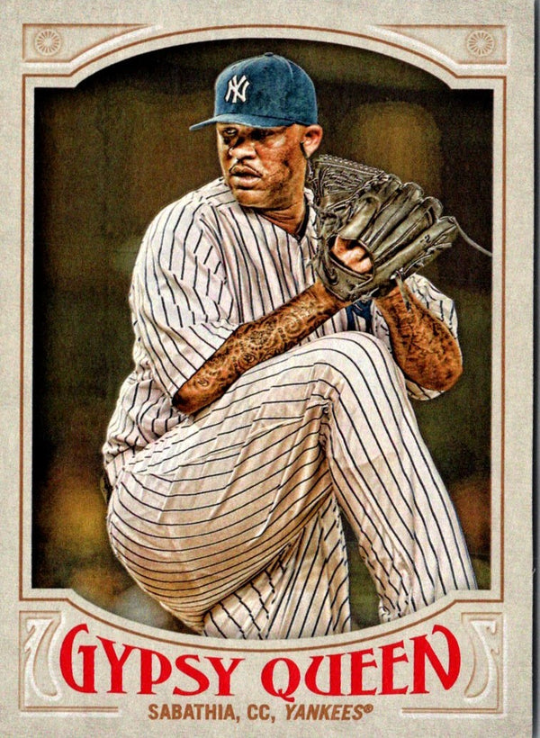 2016 Topps Gypsy Queen CC Sabathia #202