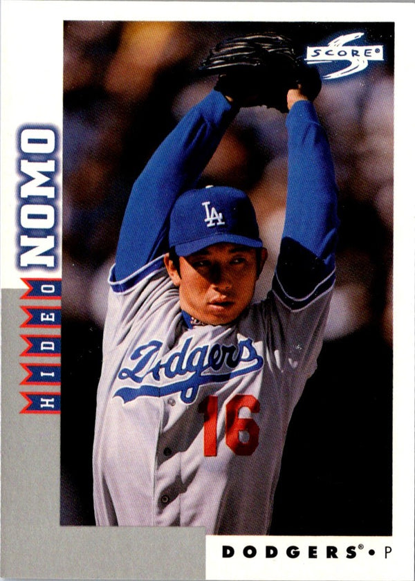 1998 Score Rookie & Traded Hideo Nomo #RT26