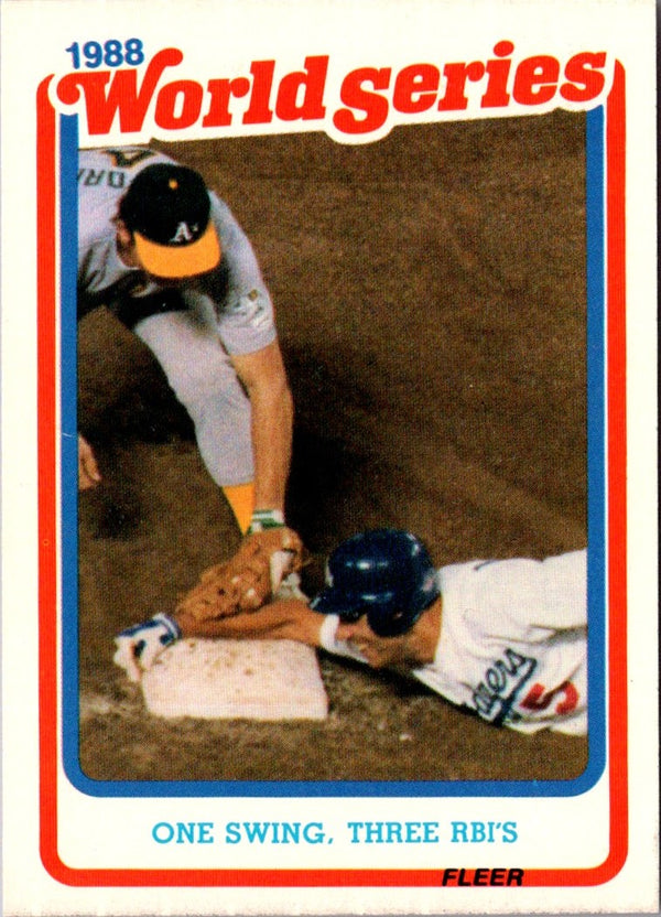 1989 Fleer World Series One Swing #7