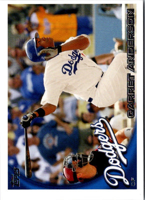 2010 Topps Update Garret Anderson #US-206