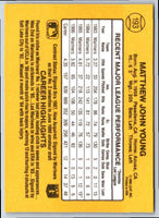 1986 Donruss Matt Young #267